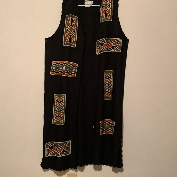 Marcia&Me Other - Marcia & Me & Co.Funky Cut-Away Laganlook Duster Cardigan
